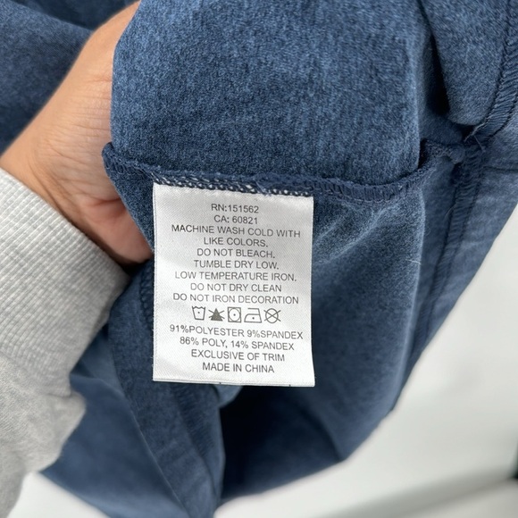 Sunice  Tobey UltraliteFX Stretch Half-Zip Pullover blue orange performance - Picture 6 of 9